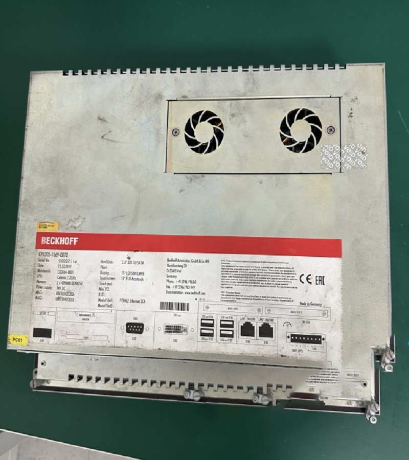 北京 德國(guó) 倍福工控機(jī) C6930-0050顯示屏不亮故障維修 快修 